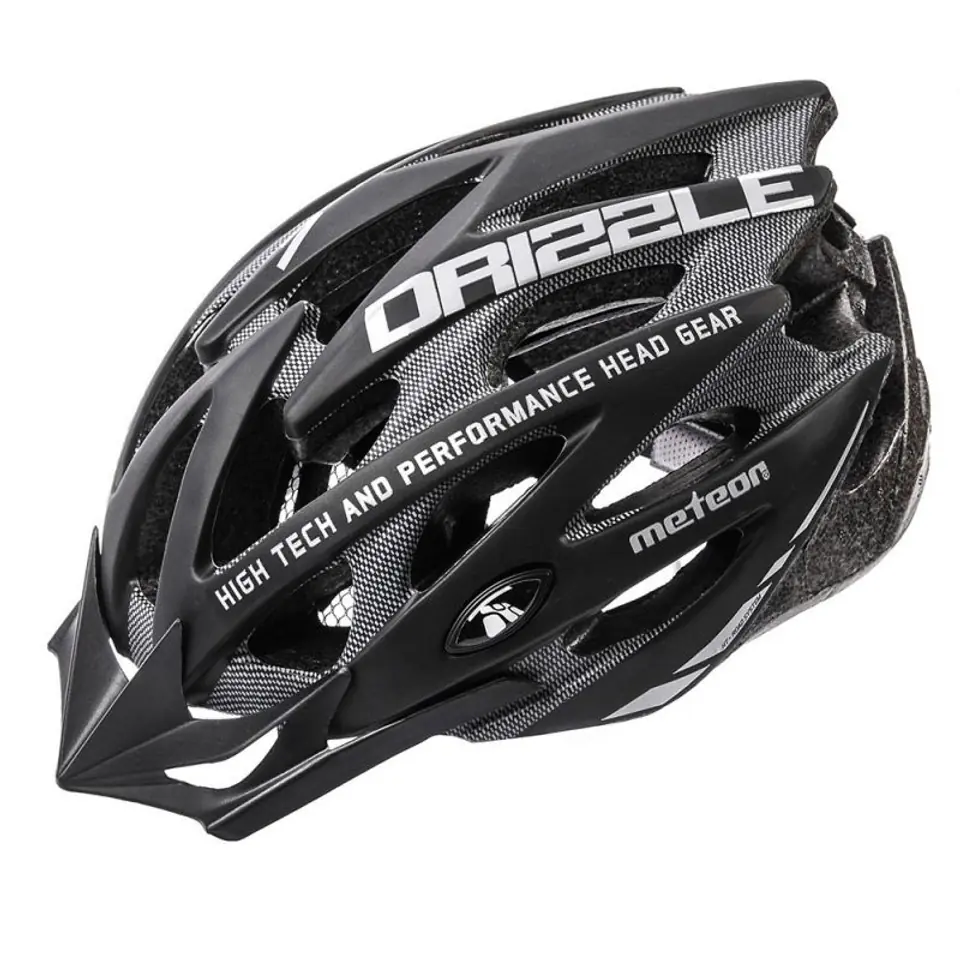 ⁨Kask rowerowy Meteor MV29 Drizzle 24711 (kolor Czarny)⁩ w sklepie Wasserman.eu