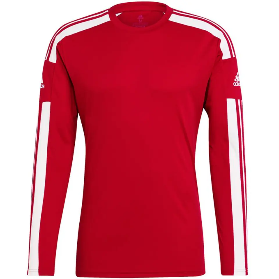 ⁨Koszulka adidas Squadra 21 Jersey Long Sleeve M (kolor Czerwony, rozmiar S)⁩ w sklepie Wasserman.eu