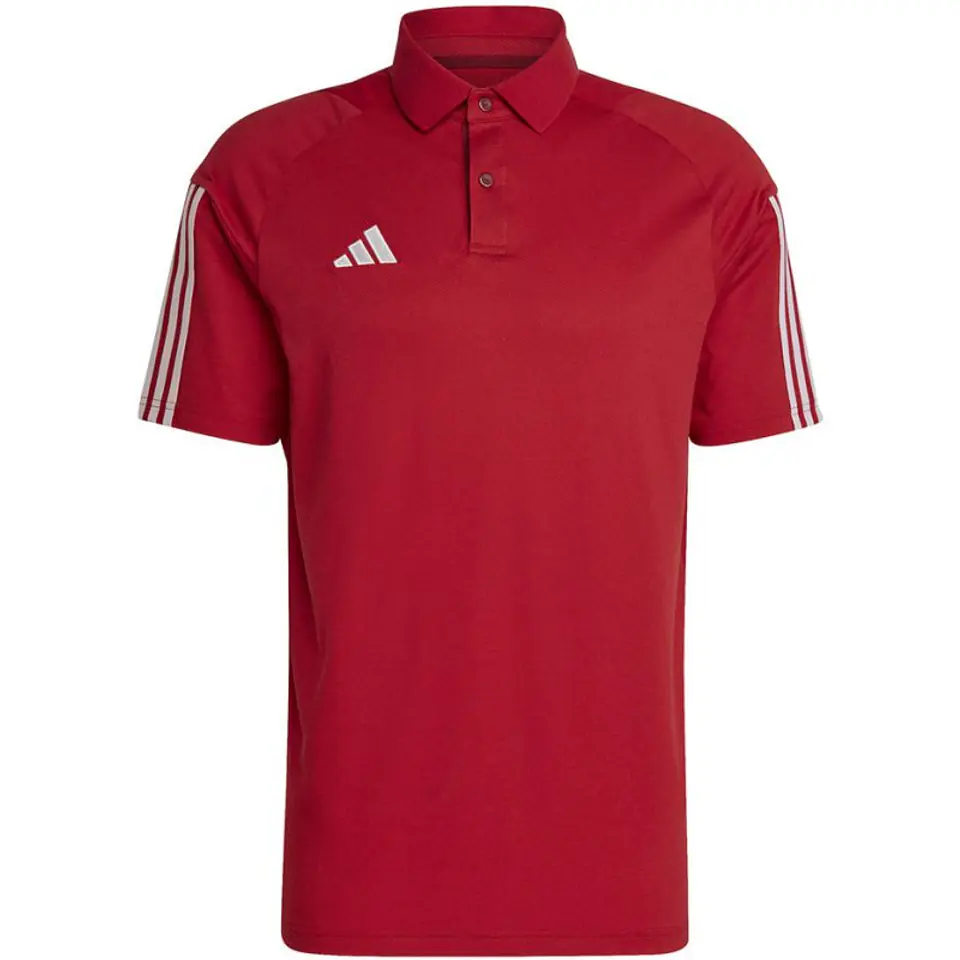 ⁨Koszulka adidas Tiro 23 Competition Polo M (kolor Czerwony, rozmiar L)⁩ w sklepie Wasserman.eu