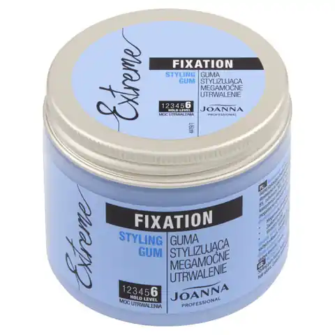 ⁨Joanna Professional Styling Gum for Hair Extreme - megastrong fixation 200g⁩ at Wasserman.eu