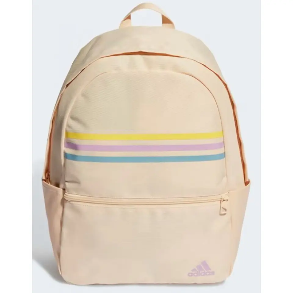 ⁨Plecak adidas Classic BOS 3 Stripes Backpack (kolor beżowy)⁩ w sklepie Wasserman.eu