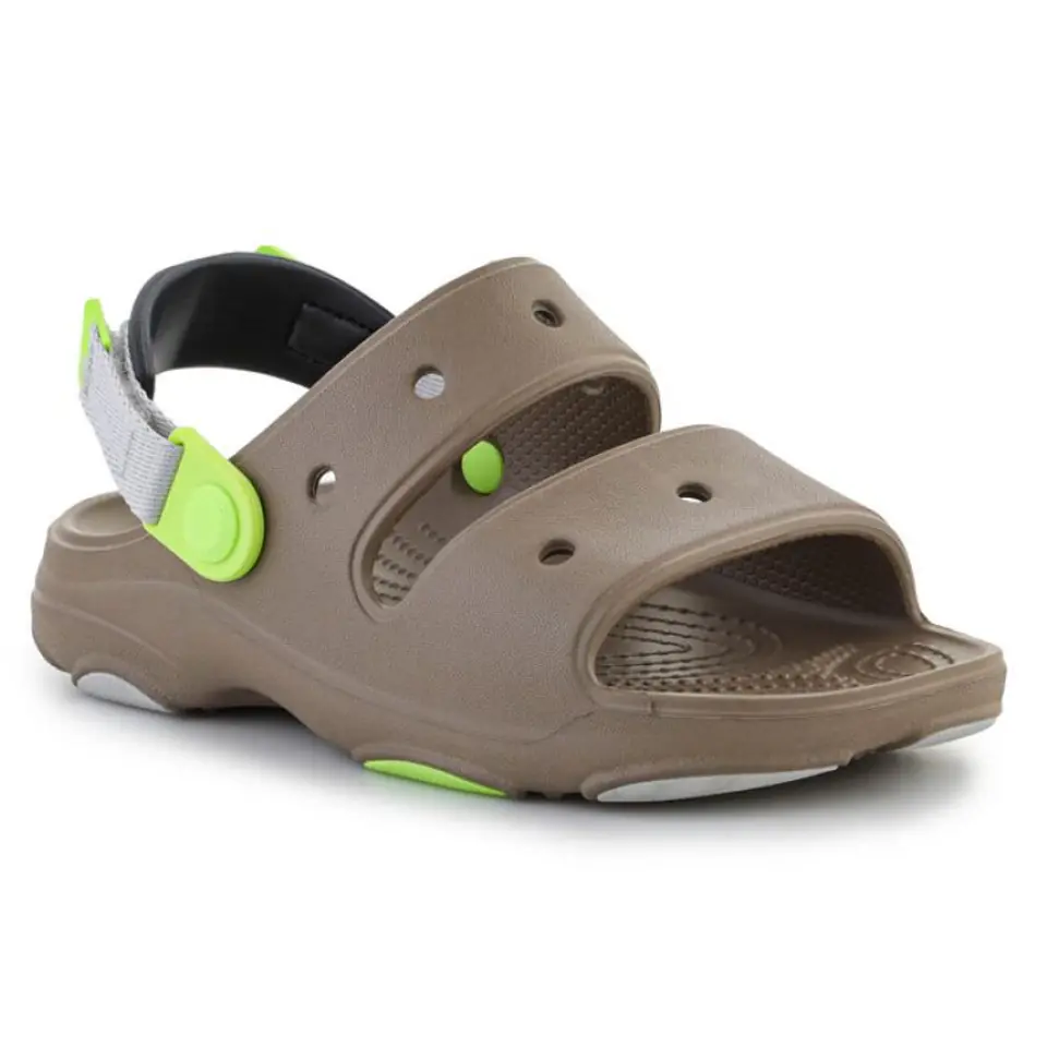 ⁨Sandały Crocs All-Terrain Jr (kolor Brązowy, rozmiar EU 28/29)⁩ w sklepie Wasserman.eu