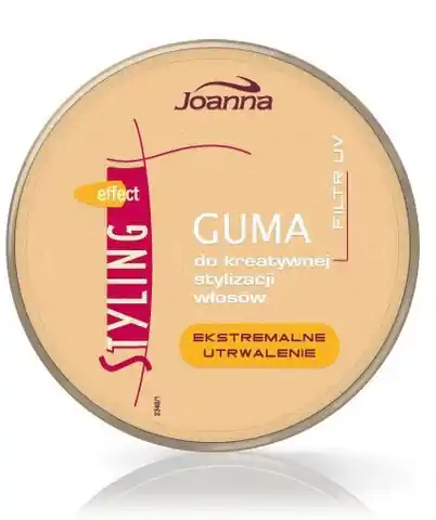 ⁨Joanna Styling Effect Guma do kreatywnej stylizacji włosów złota 100g⁩ w sklepie Wasserman.eu