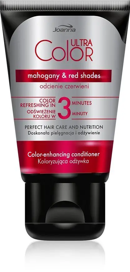 ⁨Joanna Ultra Color Odżywka do włosów koloryzująca - odcienie czerwieni 100g⁩ w sklepie Wasserman.eu