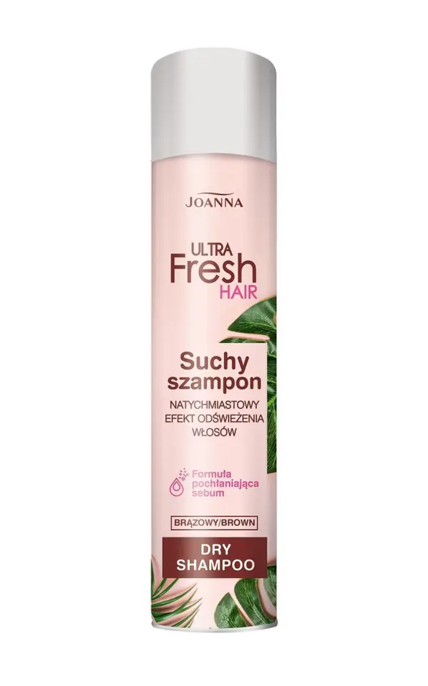 ⁨Joanna Ultra Fresh Hair Suchy Szampon do włosów Brown 200ml⁩ w sklepie Wasserman.eu