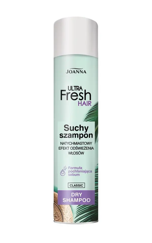 ⁨Joanna Ultra Fresh Hair Suchy Szampon do włosów Classic 200ml⁩ w sklepie Wasserman.eu