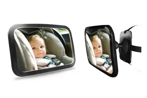 ⁨Mirror for observing a child in a car 29x19cm⁩ at Wasserman.eu