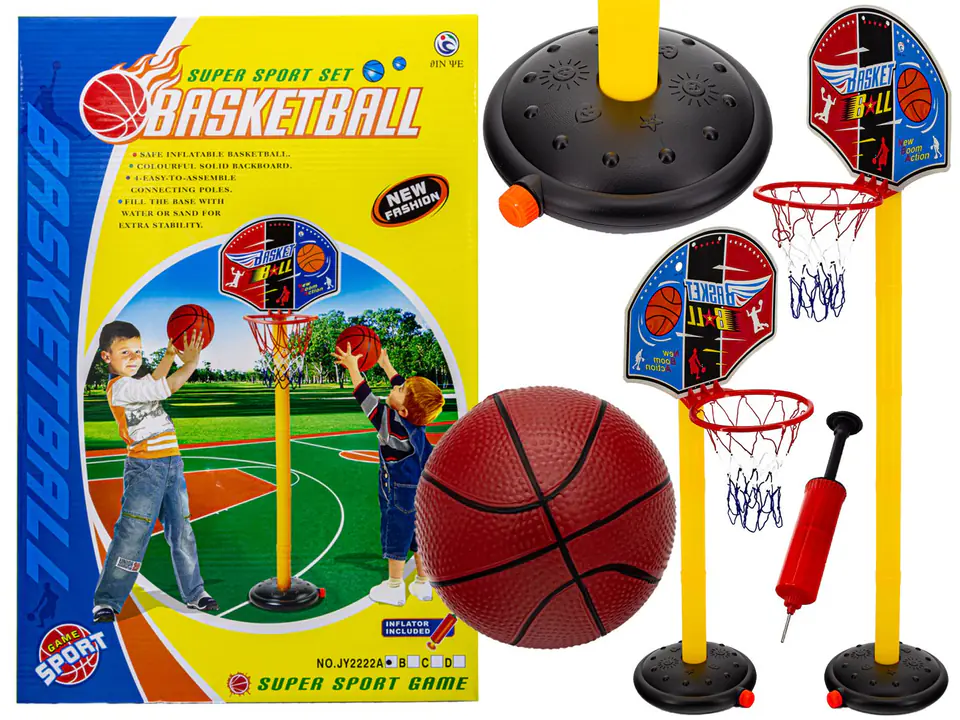 ⁨Basketball Set Basket + Ball & Pump Basketball⁩ at Wasserman.eu