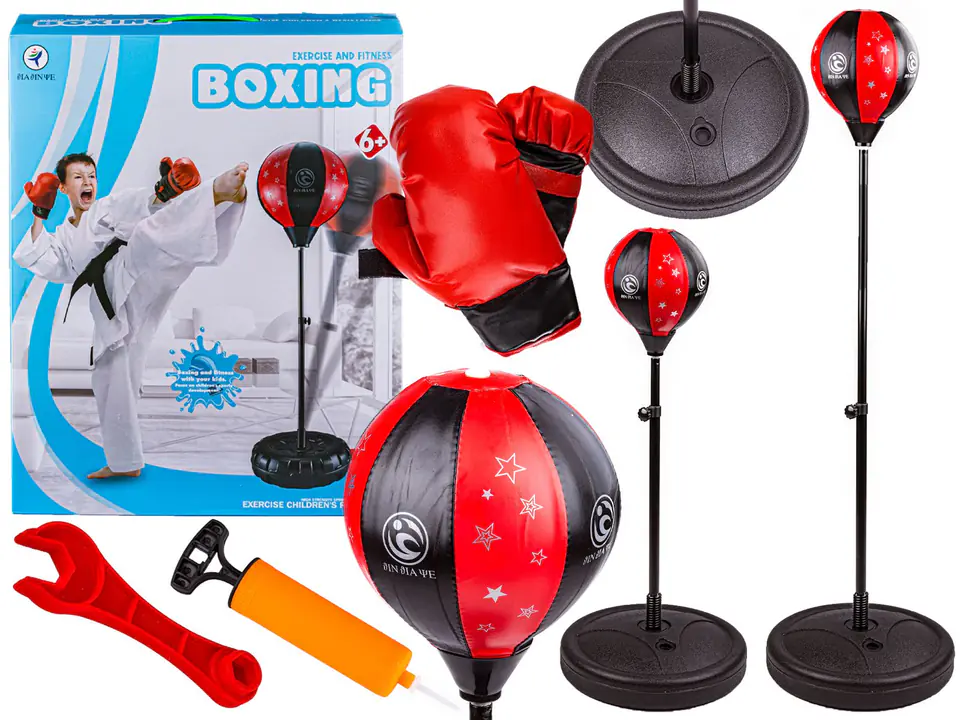 ⁨Boxing set, sports for boxing game 120cm⁩ at Wasserman.eu