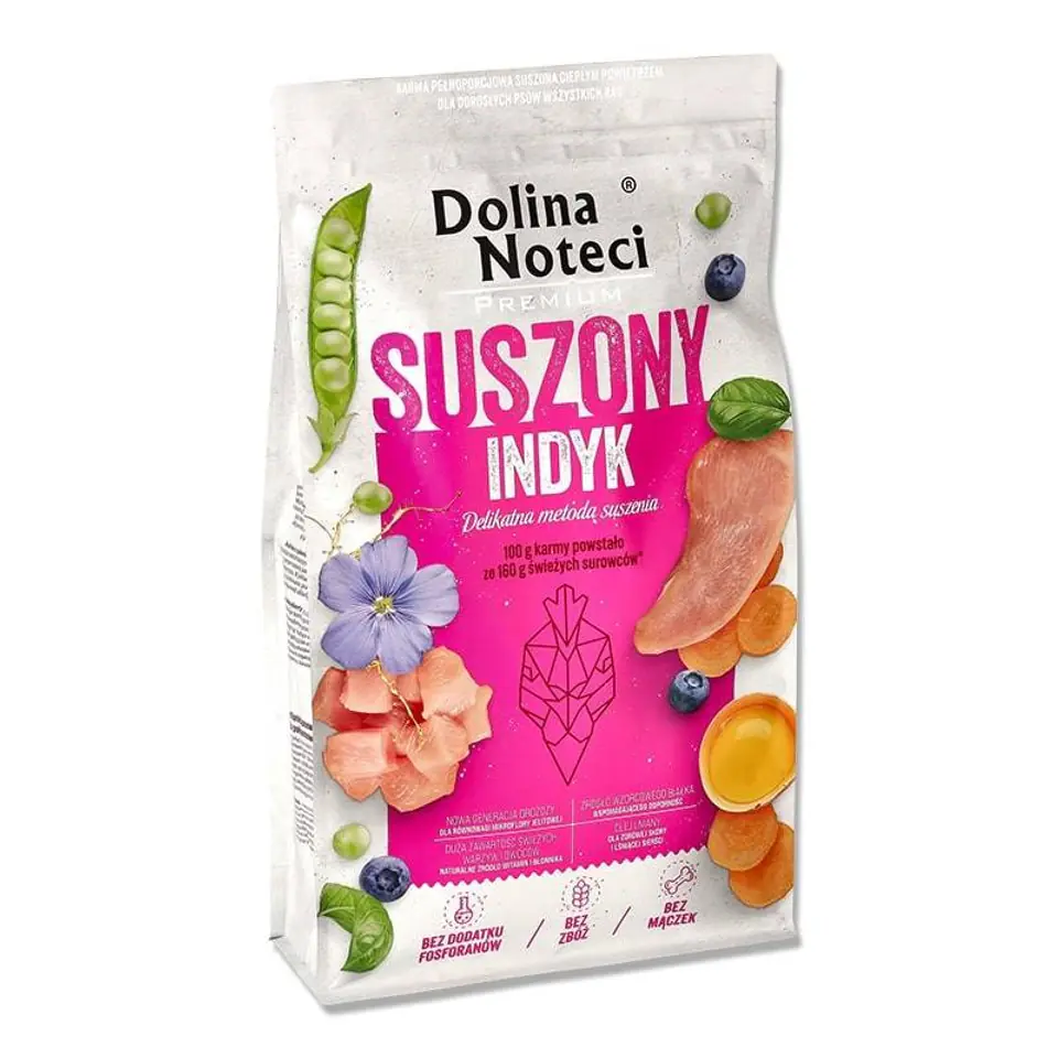 ⁨DOLINA NOTECI Premium turkey - dried dog food - 9 kg⁩ at Wasserman.eu