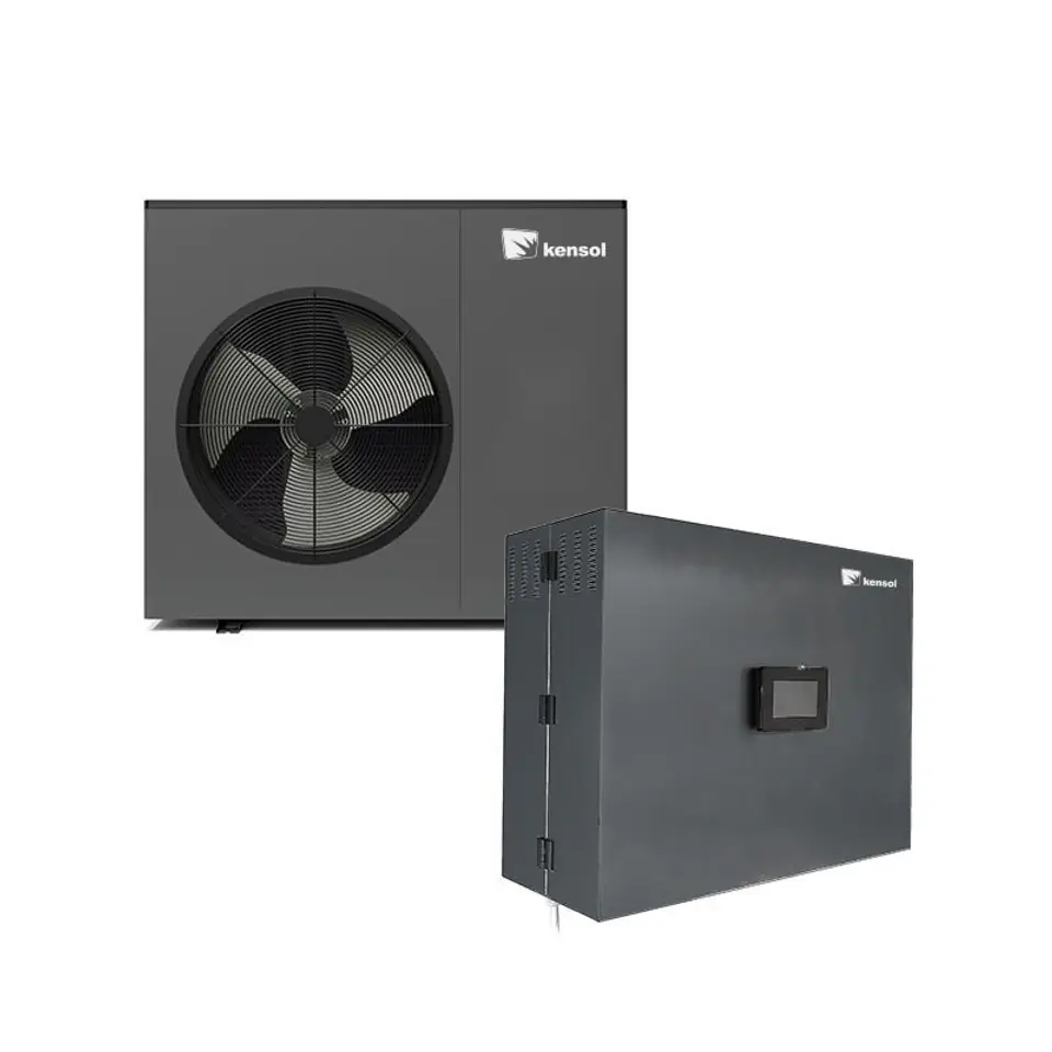 ⁨Kensol KTM 10 kW monobloc heat pump + Hydrobox⁩ at Wasserman.eu