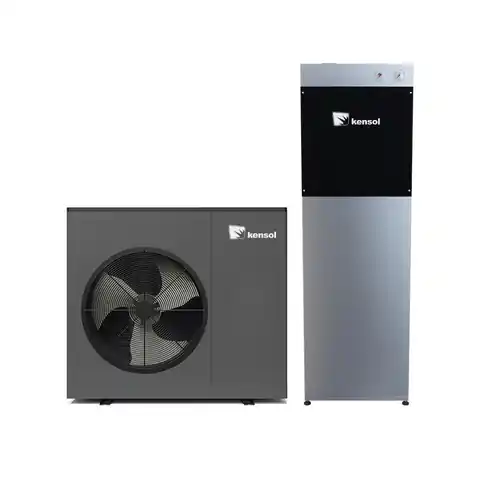 ⁨Kensol KTM 10 kW monobloc heat pump + Hydraulic cabinet⁩ at Wasserman.eu