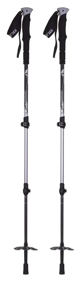 ⁨VIKING VARIO TOUR SKITOURING POLES BLACK/GREY⁩ at Wasserman.eu