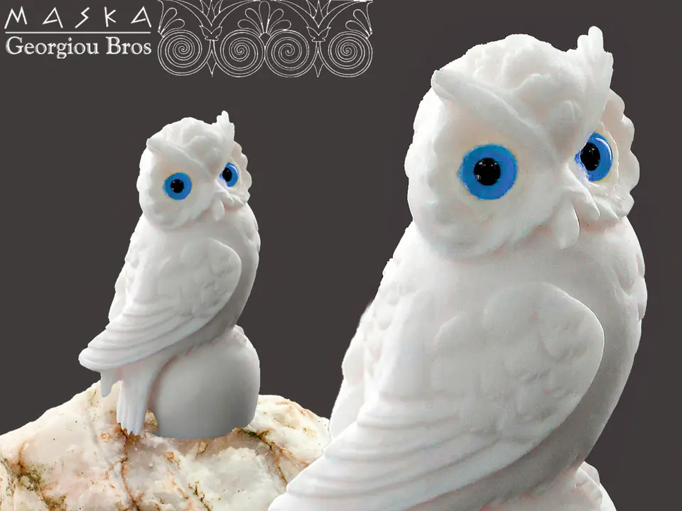 Sowa -alabaster grecki w sklepie Wasserman.eu