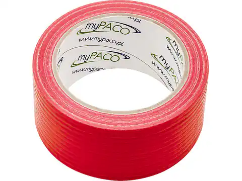 ⁨Repair tape myPACO DUCT RED 48/25m⁩ at Wasserman.eu