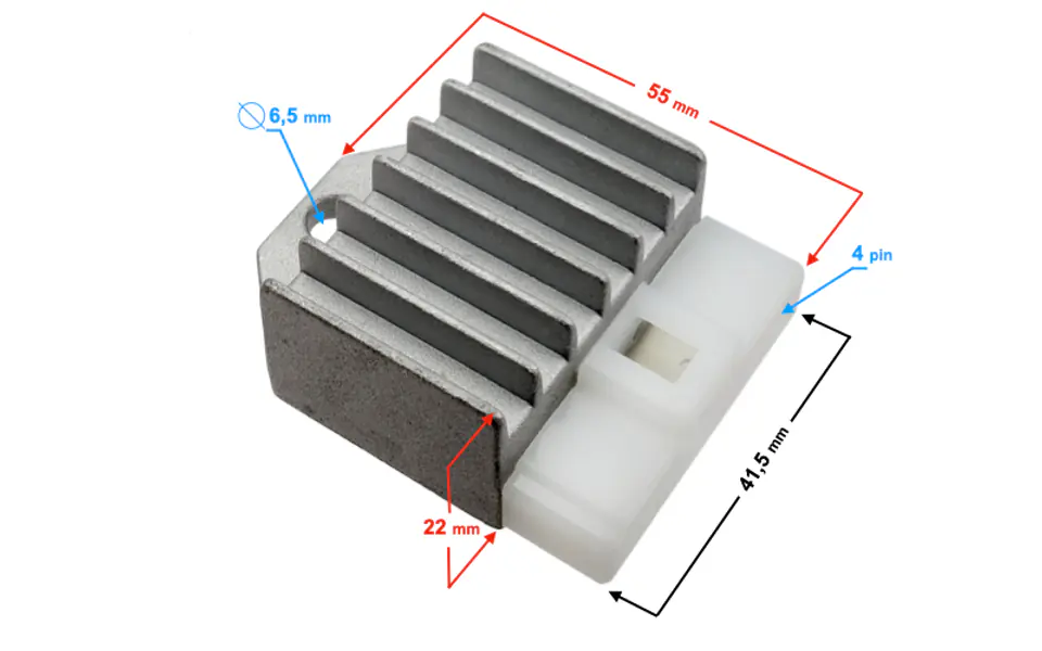 ⁨Regulator napięcia skuter 4t challanger yiben⁩ w sklepie Wasserman.eu