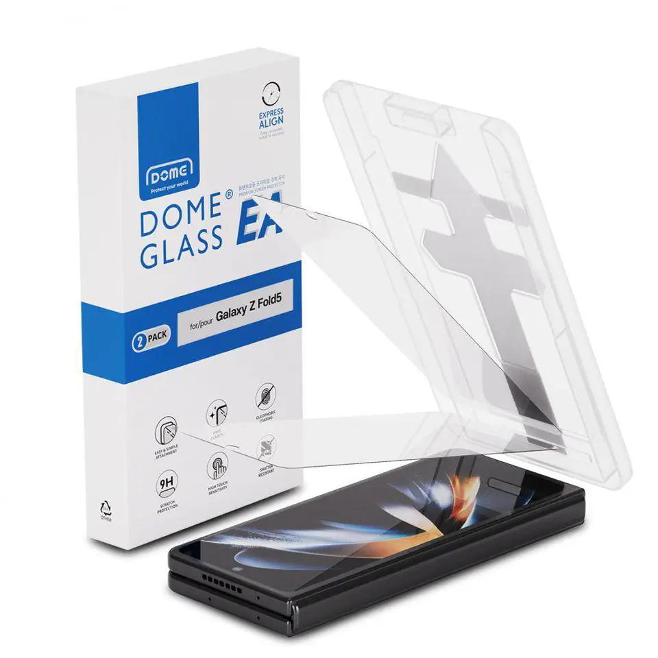 ⁨Szkło Hartowane SAMSUNG GALAXY Z FOLD 5 Whitestone EA Glass 2-pack Clear⁩ w sklepie Wasserman.eu