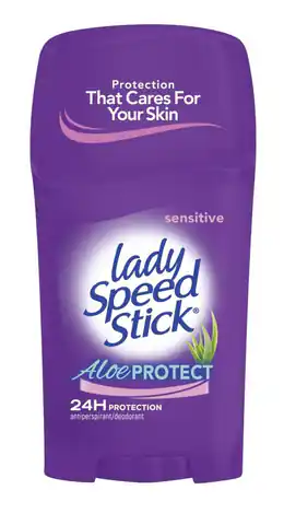 ⁨Lady Speed Stick Aloe Vera Deodorant Sensitive Skin 45g⁩ at Wasserman.eu
