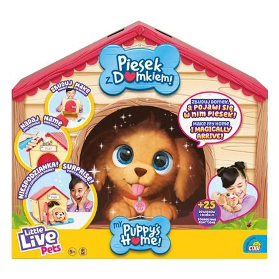 Little Live Pets. Piesek z domkiem w sklepie Wasserman.eu