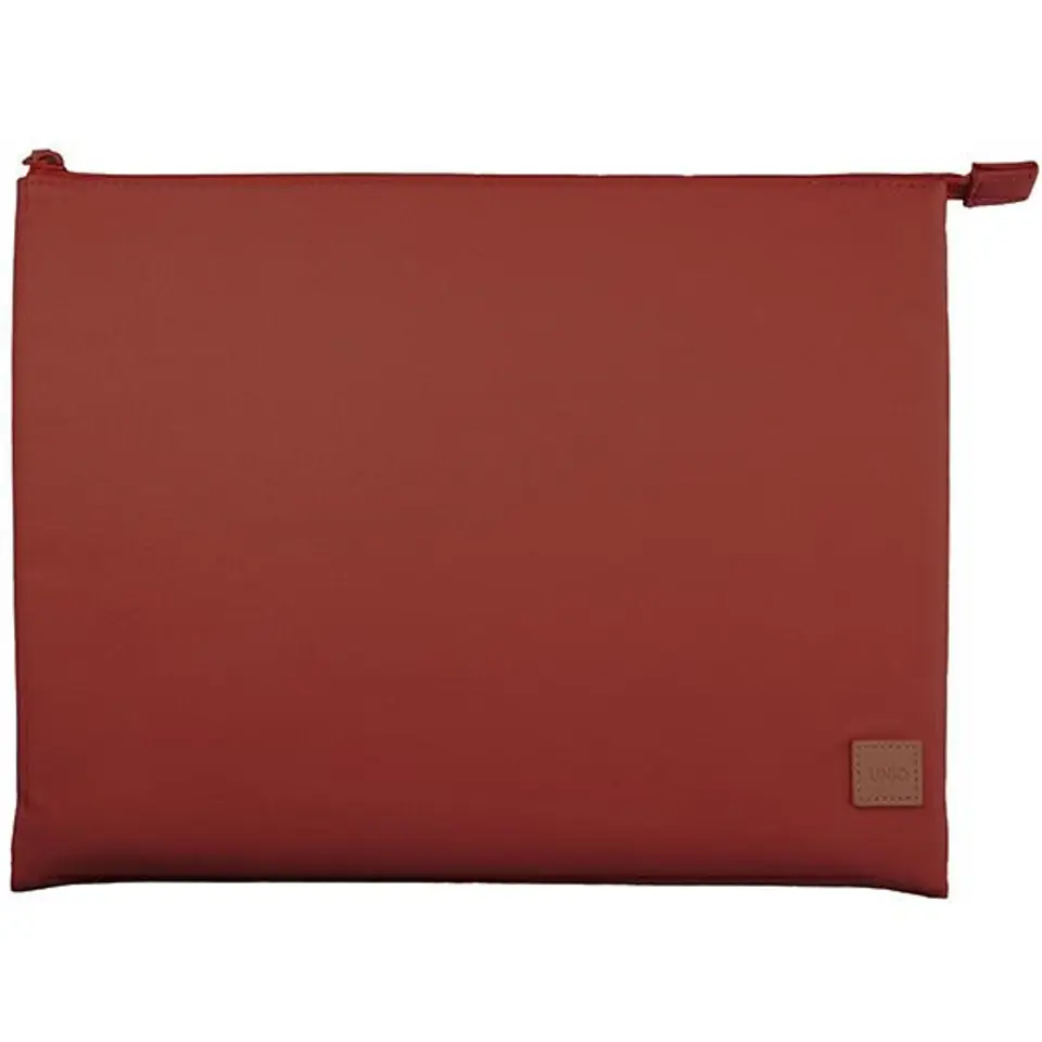 ⁨UNIQ etui Lyon laptop Sleeve 14" czerwony/brick red Waterproof RPET⁩ w sklepie Wasserman.eu