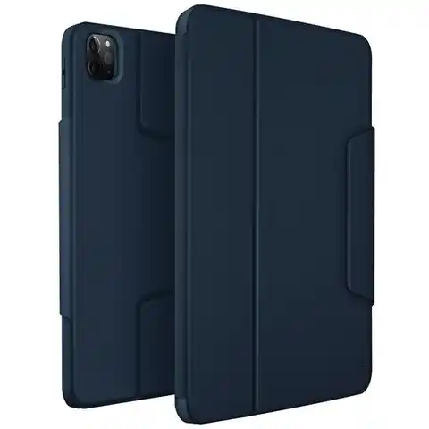 ⁨UNIQ etui Rovus iPad Pro 11 (2021-2022) / Air 10.9" (2020-2022) niebieski/marine blue Magnetic Case⁩ w sklepie Wasserman.eu