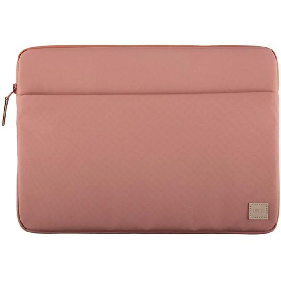 ⁨UNIQ etui Vienna laptop Sleeve 14" różowy/peach pink Waterproof RPET⁩ w sklepie Wasserman.eu