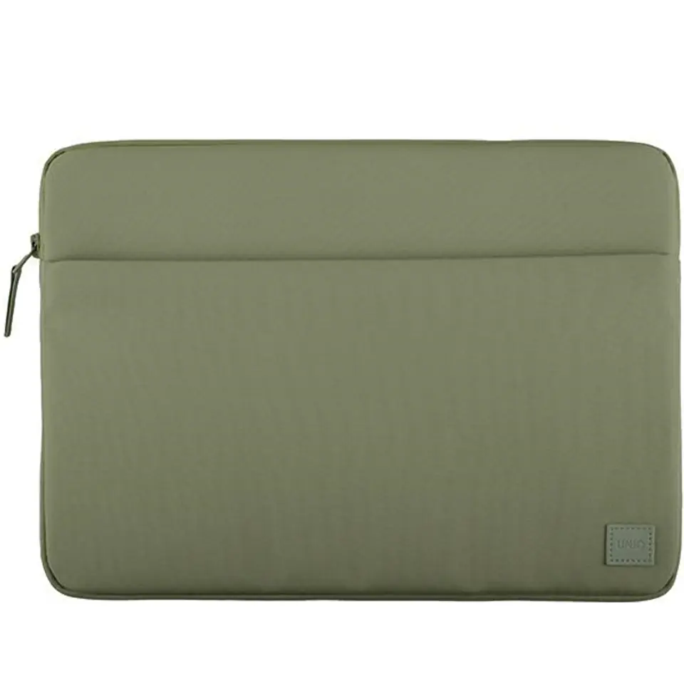 ⁨UNIQ etui Vienna laptop Sleeve 14" zielony/laurel green Waterproof RPET⁩ w sklepie Wasserman.eu