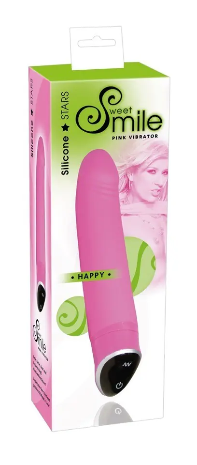 WIBRATOR SMILE HAPPY PINK VIBRATOR w sklepie Wasserman.eu