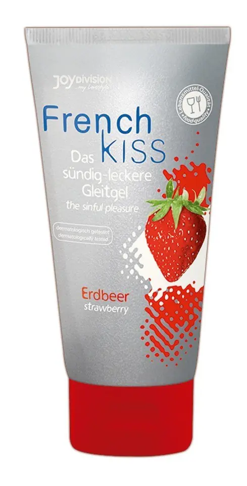 ⁨ŻEL SMAKOWY FRENCHKISS STRAWBERRY 75ML⁩ w sklepie Wasserman.eu