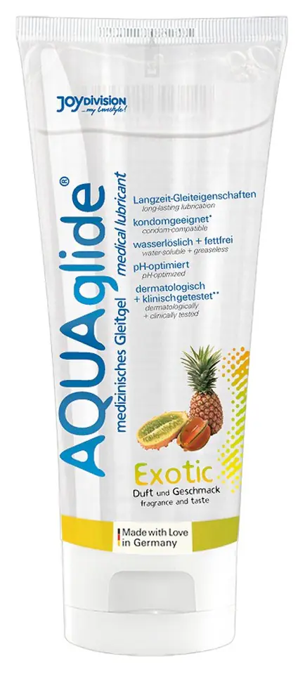 ⁨ŻEL SMAKOWY AQUAGLIDE EXOTIC 100 ML⁩ w sklepie Wasserman.eu