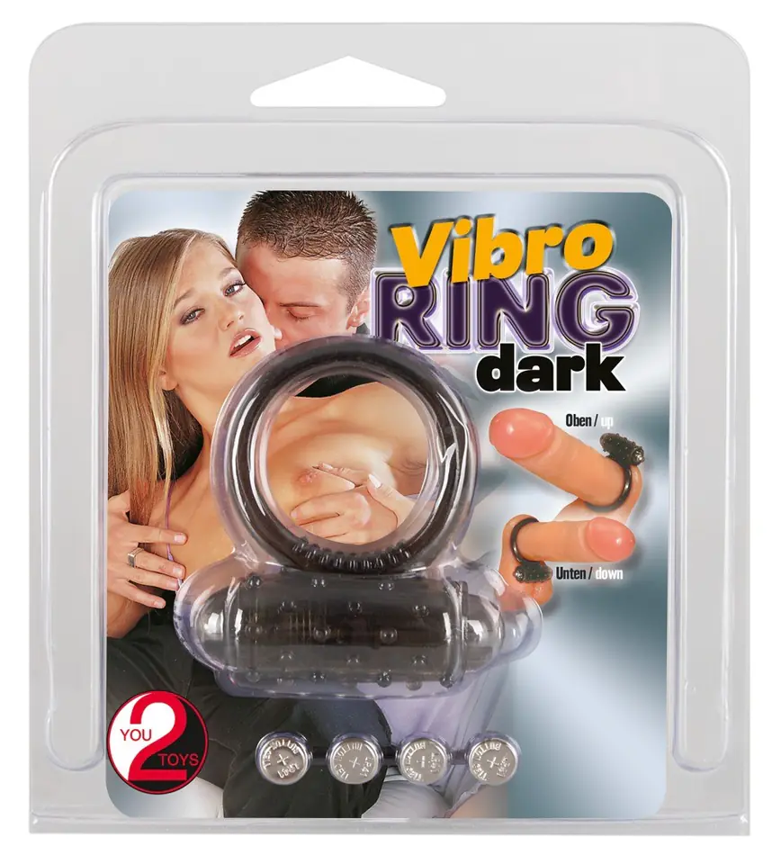 ⁨PIERŚCIEŃ VIBRO RING DARK⁩ w sklepie Wasserman.eu