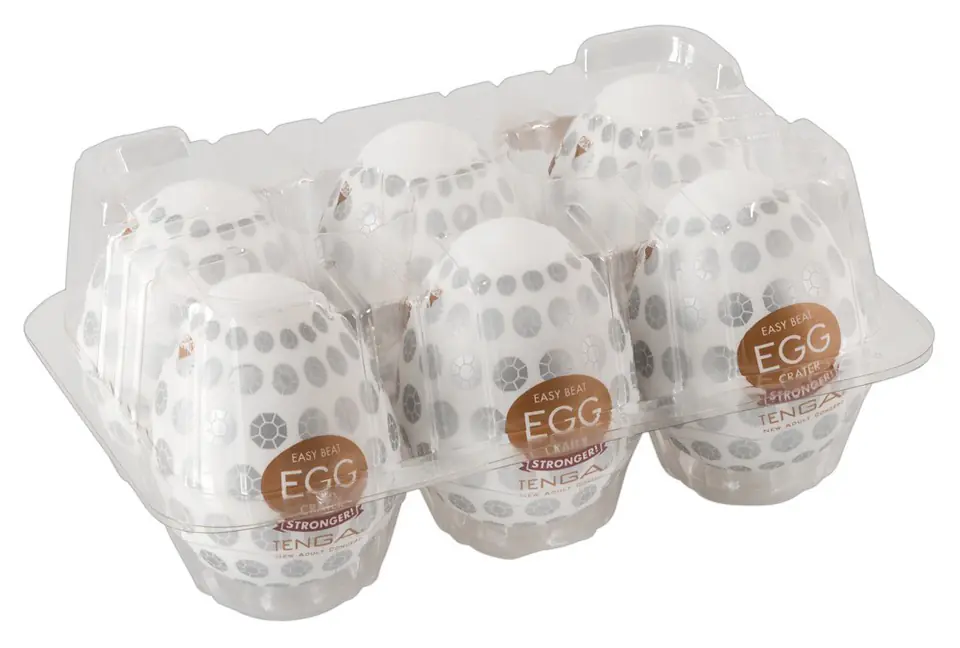 ⁨MASTURBATOR EGG CRATER 6PCS⁩ w sklepie Wasserman.eu