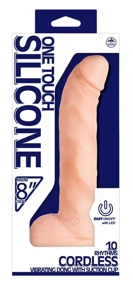 ⁨DILDO ONE TOUCH SILICONE 8⁩ w sklepie Wasserman.eu