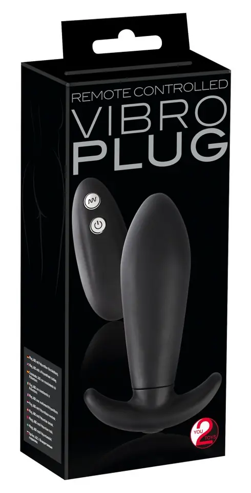 ⁨KOREK ANALNY REMOTE CONTROLLED VIBRO PLUG⁩ w sklepie Wasserman.eu