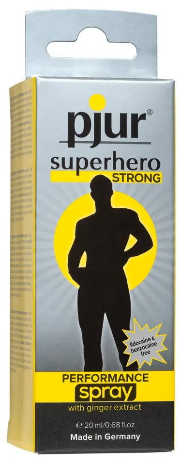 ŻEL PJUR SUPERHERO STRONG SPRAY 20 w sklepie Wasserman.eu