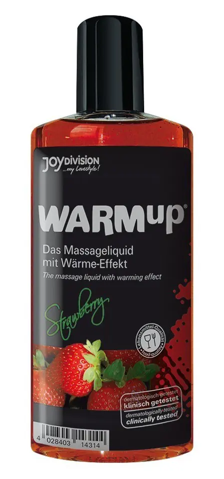 ⁨ŻEL SMAKOWY WARM-UP STRAWBERRY 150ML⁩ w sklepie Wasserman.eu