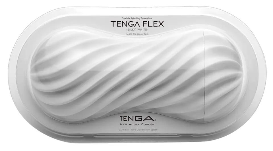 ⁨Tenga - Flex Masturbation Sleeve Silky White⁩ at Wasserman.eu