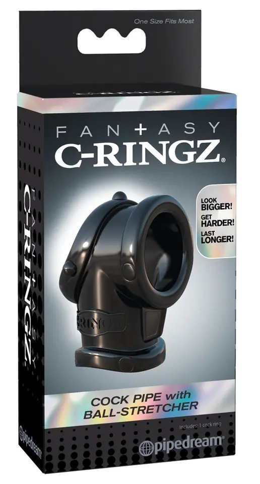 ⁨Fantasy C-Ringz - Cock Pipe With Ball-Stretcher⁩ at Wasserman.eu