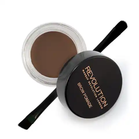 ⁨Makeup Revolution Brow Pomade Eyebrow Pomade -Dark Brown⁩ at Wasserman.eu