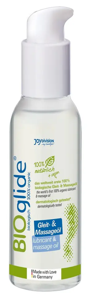 ⁨JoyDivision BIOglide lubricant & massage oil 125 ml⁩ at Wasserman.eu