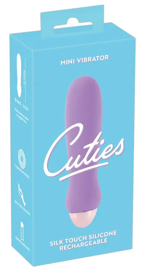 ⁨WIBRATOR CUTIES MINI VIBRATOR PURPLE⁩ w sklepie Wasserman.eu