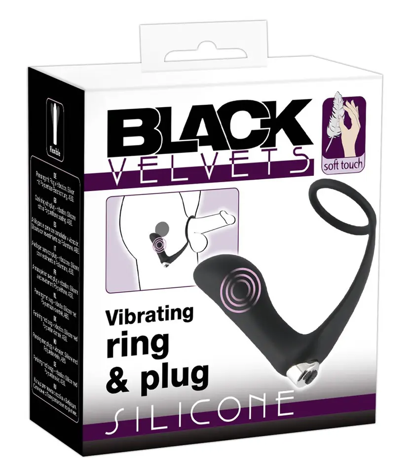 ⁨WIBRATOR BV VIBRATING RING & PLUG⁩ w sklepie Wasserman.eu