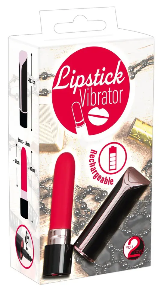 ⁨Wibrator Lipstick⁩ w sklepie Wasserman.eu