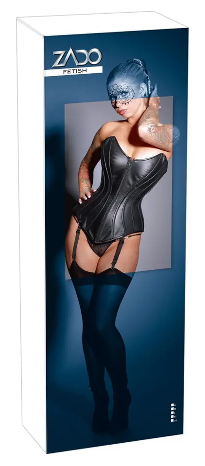 BIELIZNA BDSM LEATHER CORSET S w sklepie Wasserman.eu