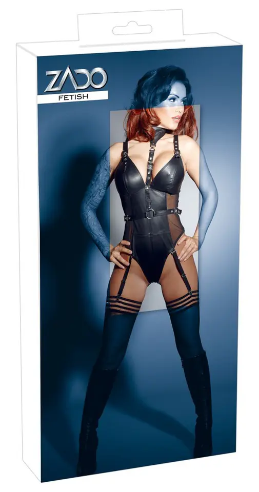 ⁨BIELIZNA BDSM LEATHER BODY 2XL⁩ w sklepie Wasserman.eu