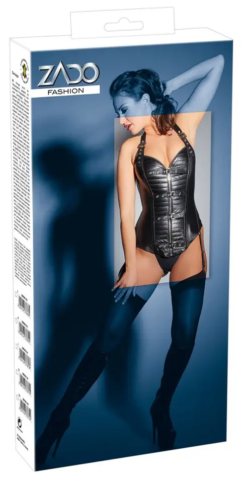 BIELIZNA BDSM LEATHER CORSAGE S w sklepie Wasserman.eu