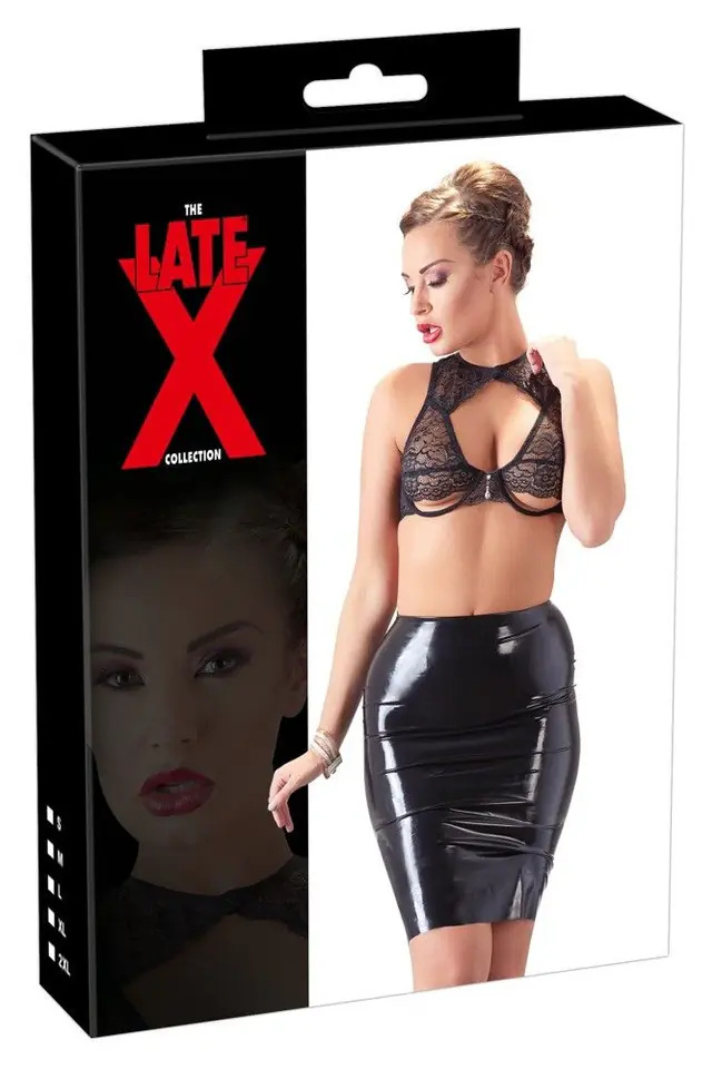 ⁨BIELIZNA BDSM LATEX SKIRT M⁩ w sklepie Wasserman.eu