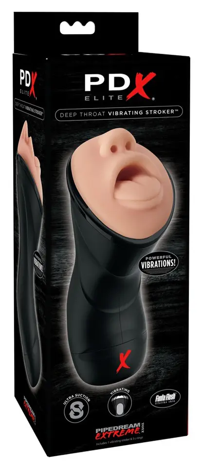 ⁨MASTURBATOR Deep Throat Vibrating Stroker⁩ w sklepie Wasserman.eu