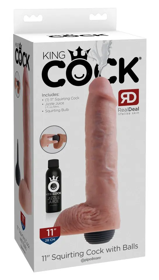 ⁨Squirting Cock with Balls 11⁩ w sklepie Wasserman.eu