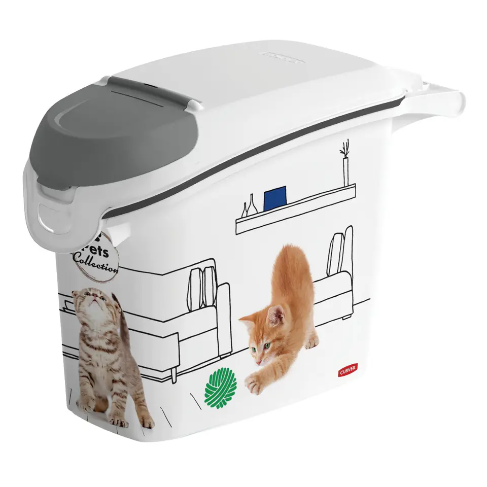 ⁨Pojemnik do przechowywania żwirku Curver PetLife  6kg / 15l⁩ w sklepie Wasserman.eu